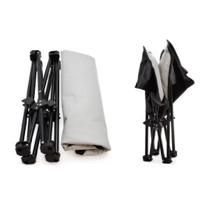 600D Collapsible Elevated Dog Bed 90cm Folding Dog Camp Bed