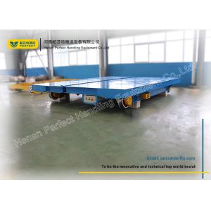 Heavy Duty Warehouse Carts Material Handling Equipment Customized Rail Gauge
