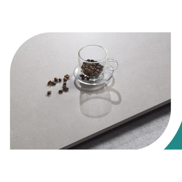 Gray Baby Face Glazed Porcelain Floor Tiles 600x1200mm