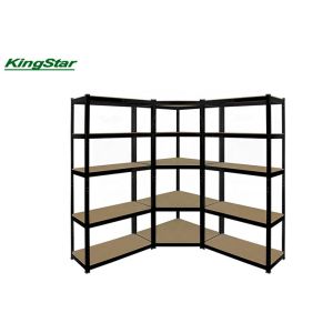 Heavy Duty 5-shelf Adjustable Shelving unit Shelves Racking with Corner