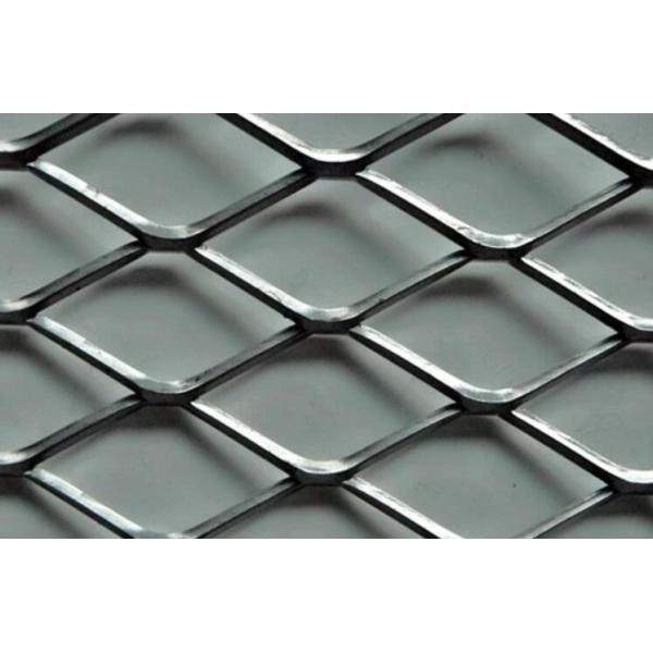 Corrosion Resistance Expanded Metal Wire Mesh Diamond / Hexagonal Hole