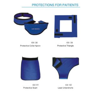 4mmpb 1000mm Lead Apron With Thyroid Collar Ct Scan Radiation Protection