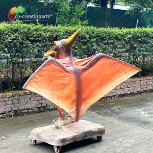 Animatronic Pterosaur Simulation Animatronic Dinosaur For Them Park Attraction