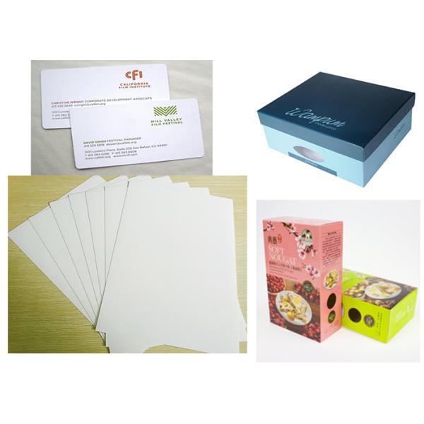 300 Gsm Customized Size Packaging Box Paper For Invitation Card Moisture Proof