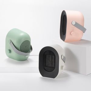 2 Heating Setting Portable Fan Heater Timer Control Thermostat 0.8KG 1.2KG