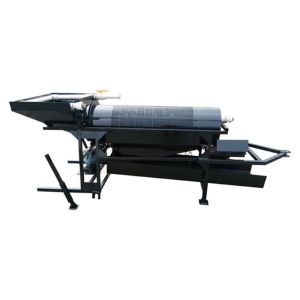 L8m 100TPH Gold Mining Machine Rotary Trommel Screen Gold Washing