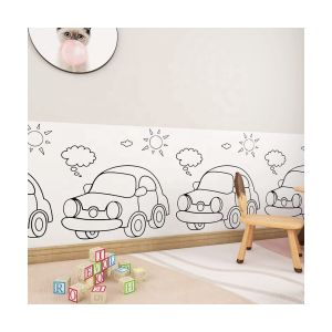 Modern Design Kids Scribble Removable Blackboard Sticker for Kids Educational