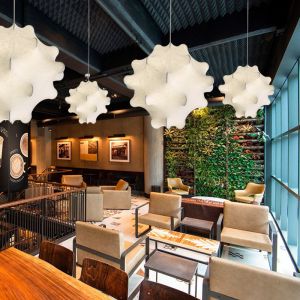 Italian Designer Silk ChandelierCreative Living Room Dining Room Viscontea