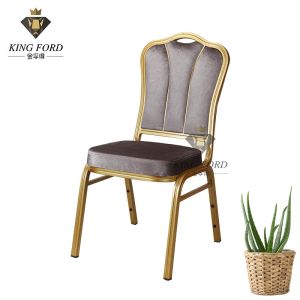 China Aluminum Tube 1.8mm Stacking Banquet Hall Chairs OEM ODM on sale