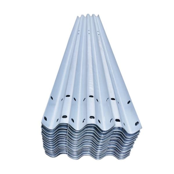 Buy Roadway Safety Galvanized Highway Steel Guardrail with ISO9001 2008 Certification at wholesale prices