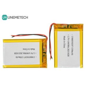 3.7V 1350mAh Rechargeable Li Ion Polymer Battery Pack 554247 for Mini Drone
