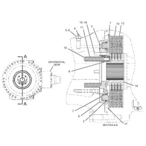 134-0039 Engine 7S9347 Bushing Piston Pin Cylinder Liner 1340039 Housing Ring 7S