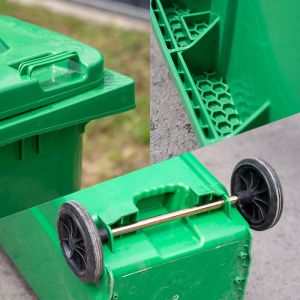 Wholesale 1100 Litre Garbage Container Waste Bins Plastic Trash Dustbins