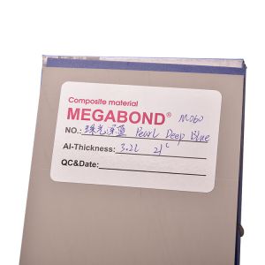 4.5kg/m2 Sparkle Aluminum Composite Panel with High Impact Resistance and Heat