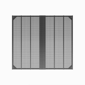 High Definition LED Grille Screen IP65 Transparency LED Grille Display