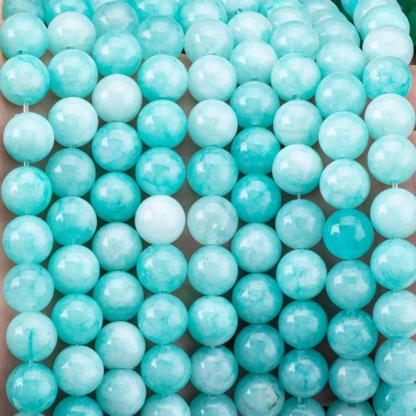 Buy 8MM Tianhe Stone Crystal Round Bulk Bead For DIY Jewelry Making Earring And Necklace at wholesale prices