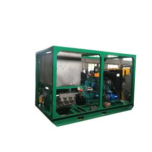 Hydro High Pressure Water Blasting Equipment 90kw Water Jet Hydroblasting