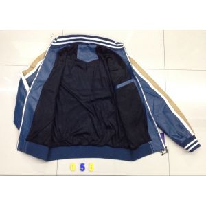 055 Men's pu fashion baseball jacket coat stock