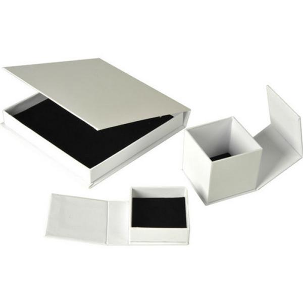 Buy Luxury Ring Paper Jewelry Box Hot Stamp Printing Environmentally Friendly at wholesale prices