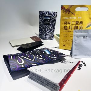 Bulk Discounts! Sustainable Coffee Packaging Matte Finish Flat Bottom