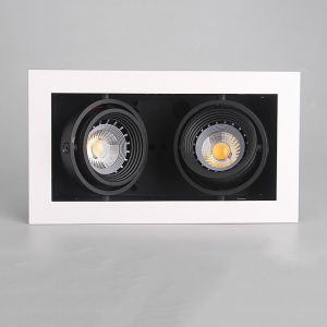 Interior flexible down light housing spot light housing &indoor beans gall spot