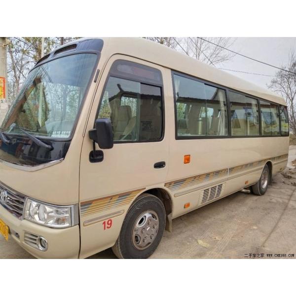 Buy 1HZ 6 Cylinder Diesel Toyato Used City Bus with 19-29 Seaters Mini Buses at wholesale prices
