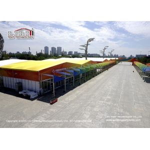 Heat Insulation 8m Cube Structure Tent For Office Registration