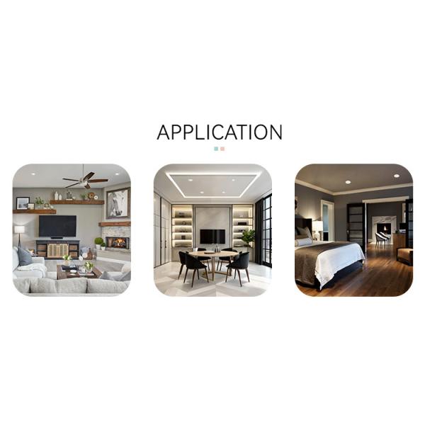 Fixed Anti Glare Downlight Frames Recycled Ocean Plastic Gu10 Downlight Frame