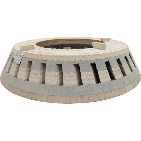 Buy Al2o3 High Alumina Fire Resistant Refractory Brick For Fireplaces at wholesale prices