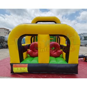 0.55mm PVC Tarpaulin Inflatable Obstacle Course For Advertisement