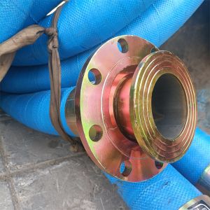 China Braided Sump Pump Discharge Hose Water Adapter Drain Bracket Blue Black Color on sale