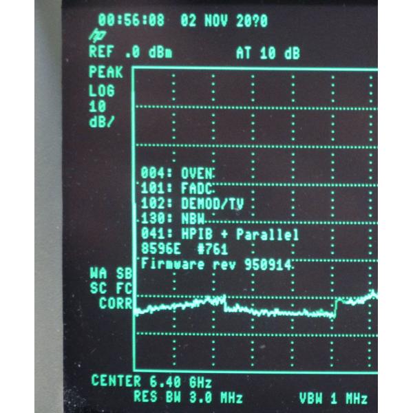 Durable Rackmount RF Frequency Analyzer Portable Keysight Agilent 8596E