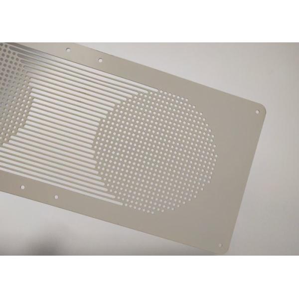 Buy Galvanized White Speaker Grill 1.5mm Peforated Metal Mesh at wholesale prices