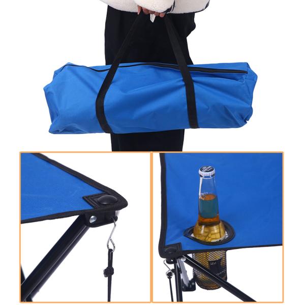 Fishing Camping Beach Fabric Double Portable Outdoor Garden Chair and Table for Adults