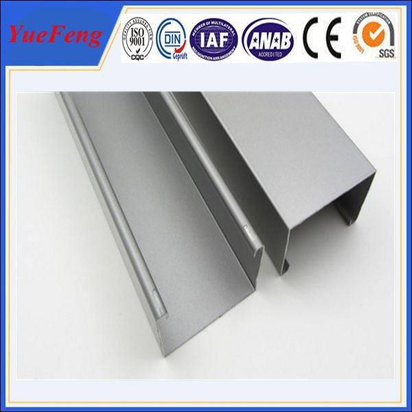 Buy 2015 New products! Extruded aluminum channel / anodizing aluminum h channel at wholesale prices