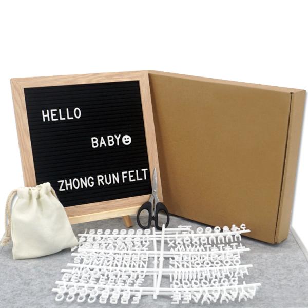 White Frame Sign Menu Letters Outdoor Set Stand Changeable Plastic Felt Letter Board