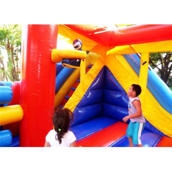 Multifunction Inflatable Bouncer , Inflatable Cartoon Bouncy Castles For Outdoor Playing