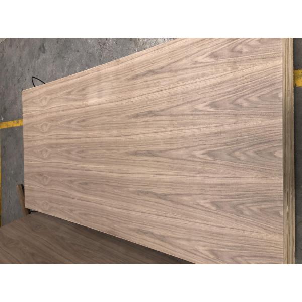 Natural veneer clear texture mountain pattern black walnut veneer for Interior decor plywood face board