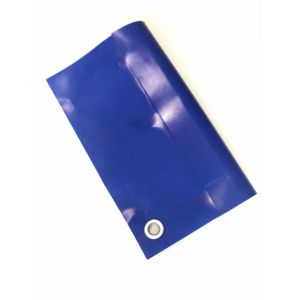 1.5m Width PVC Coated Tarpaulin With Eyelets
