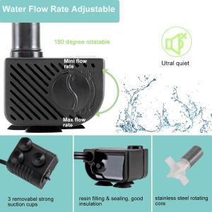 Fish Tank Mini 3 Watt Aquarium Water Pump