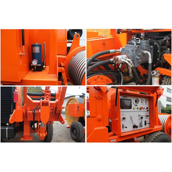TY180 Hydraulic Wire Puller Transmission Line Equipment Max Pull 190kN