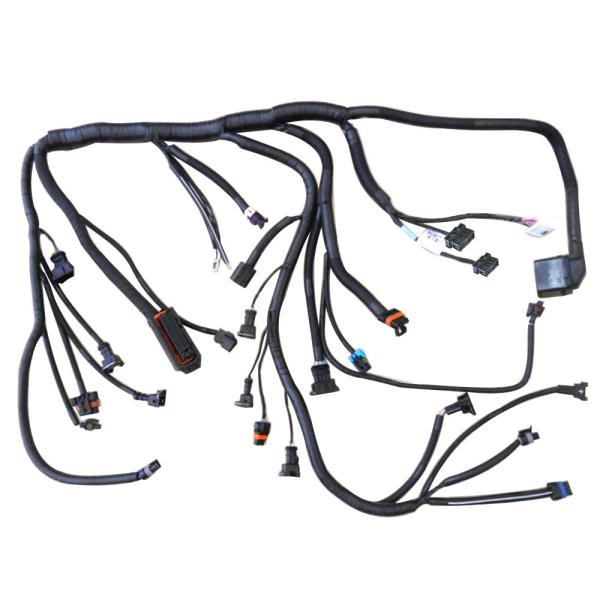 Buy ODM Customized Auto Engine Wire Harness Silicone Wiring Cable Assembly at wholesale prices