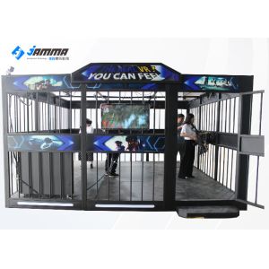 Team Work 9D Virtual Reality Shooting Simulator Multiplayer For Theme Park