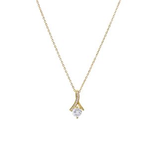 Opulent 18kt Yellow Gold Pendant Necklace