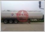 Total Standard 10000 Gallon Fuel Tank Trailer , 45cbm Trailer Gas Tank Big