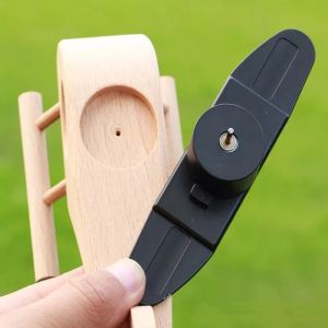 Novel Solar Power Educational Toys Wooden Airplane Toys Customization