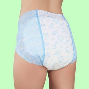 Super Absorbency ABDLover Diaper with Top Sheet Soft Nonwoven Fabric and Free