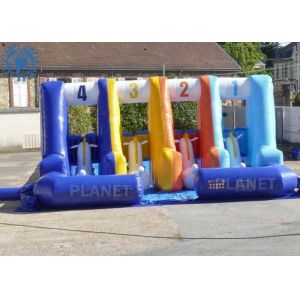 Pony Hop Riding Race Track Inflatable Pony Hopper Game