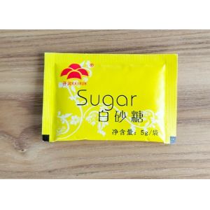 Quality Sugar Sachet Condiment Packets Cool Storage Sugar Satchels for sale