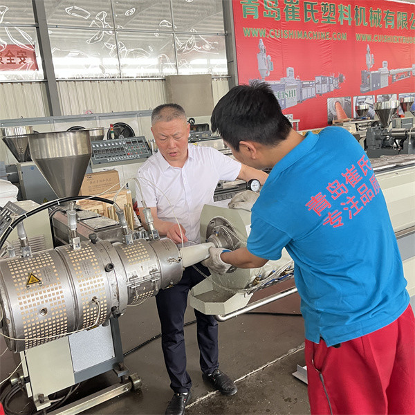 Three Layers 20-110mm PPR PPH PPRC Pipe Making Machine In ABA / ABC Structure